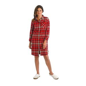 Woolrich Pemberton Plaid Red Flannel Night H